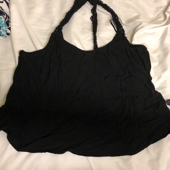 Tops - Black crop top